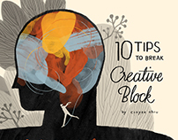 Creative Block infographic