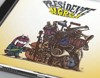 Presidente Morsa — Ilustración / Arte CD / Animación