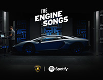 Lamborghini X Spotify - Engine Songs