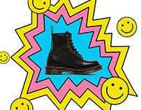 Dr Martens Collaboration with Mat Voyce (Mock Up)