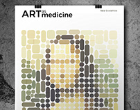 Branding for museum of modern art "Art as medicine"