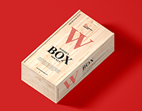 Free Wooden Box Mockup