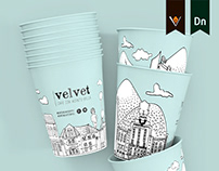 Velvet Coffee Cups