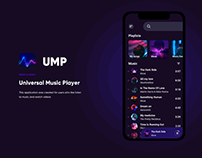 Universal music player for IOS System (UMP)