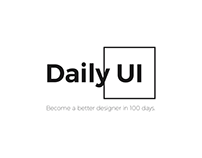 Daily UI | #052 | Daily UI Logo