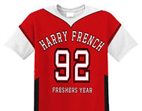 Harry French Freshers T-Shirts 2017
