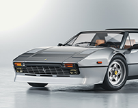 Ferrari 308 Studio CGI
