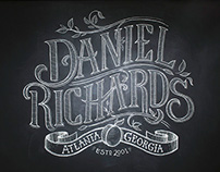 Daniel Richards Chalk Lettering
