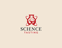 Science Tasting Logo Design