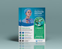 Health Care Flyer Title Design