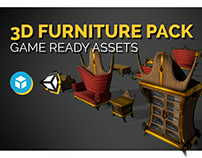 3D Furniture Pack - Game Ready Assets