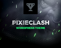 PixieClash | eSports gaming theme for tournaments