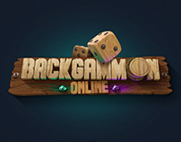 Online Backgammon Illustrations