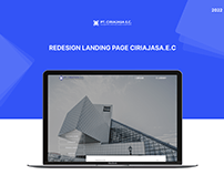 Ciriajasa.E.C - Landing Page Website
