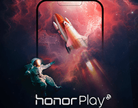 Huawei Honor Play Launch in Europe HTML5 Banners Design
