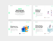 2016 Web Design Report by Avocode