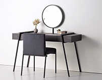 Dressing table from the DUOO collection for Zegen
