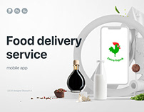 Food delivery service mobile app