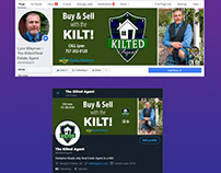Facebook & Twitter Branding for a Real Estate Agent
