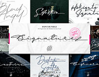Signature Collection Font Bundle