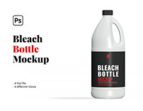 Bleach Bottle Mockup