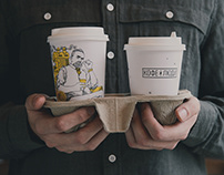 Coffee and People cafe branding