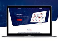 DataGent corporate website design