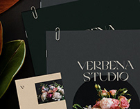 Verbena — Floral Studio Brand Identity Concept
