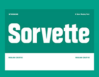Sorvette Sans Display Font