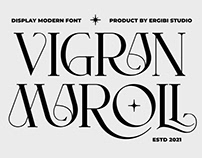 VIGRAN MAROLL - Display Modern Font
