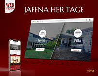 Jaffna heritage Web UI Design by CeylonX