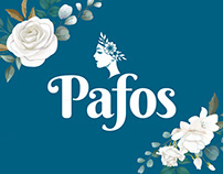 Pafos Flowers branding