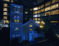 PAC-MAN INTERACTIVE PROJECTION MAPPING