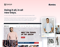 Powerlook - Men's Fashion E-commerce Website