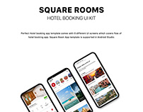 HOTEL BOOKING UI KIT with ANDROID CODE