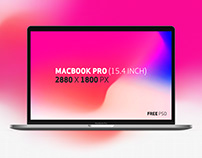 Mockup - Macbook Pro (2018)