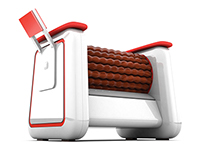 Concept of massage machine for Rolletic (2014)