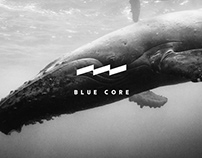 Blue Core - surf dive fish / rebranding