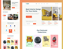 Website - Furniture Shop Design