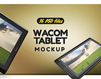Wacom Tablet Mockup
