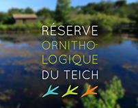 Visual identity - Réserve ornithologique du Teich