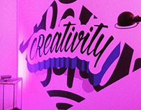 Creativity wall