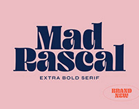 Mad Rascal - A Bold Display Serif