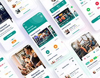 Workout & Fitness Mobile App UI Design