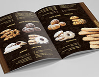 Catalog design, photo shooting for food company
