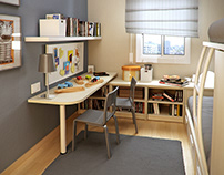 How to set up a home study room for your kids