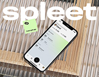 Spleet financial app — split costs with people groups