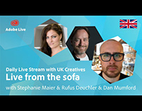 Adobe Live from the sofa UK with Dan Mumford