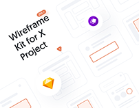 Wireframe Kit for X Project