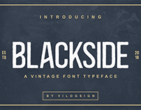 Blackside font